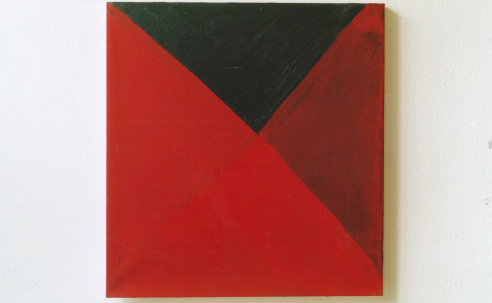 O.T., 2001, Öl Leinwand, 68 x 72 cm